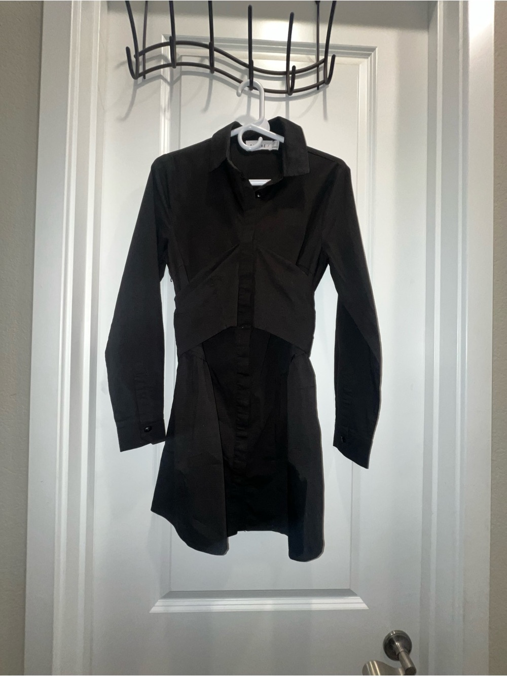 Sovere black Shirt Dress